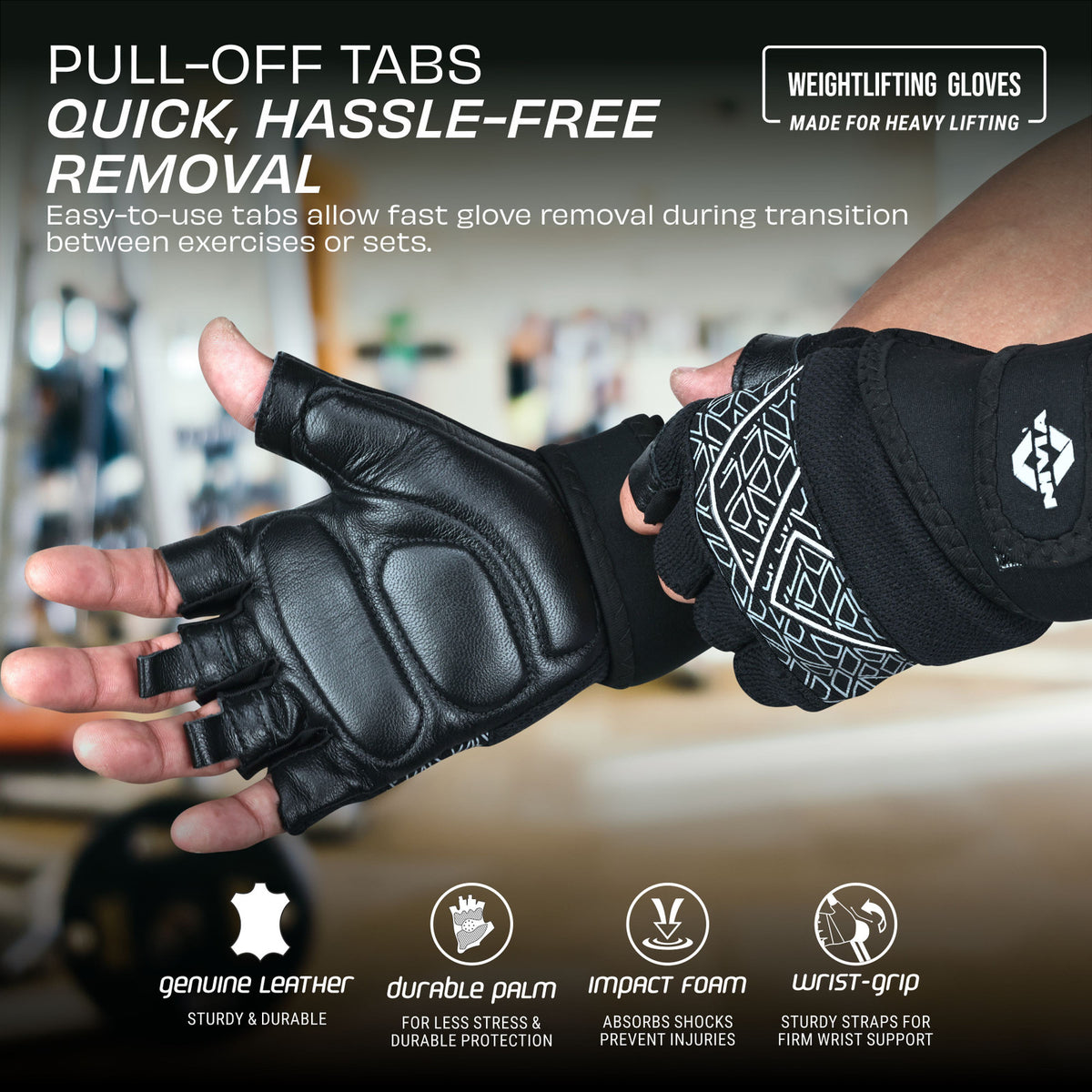 NIVIA PROGRIP GYM GLOVES